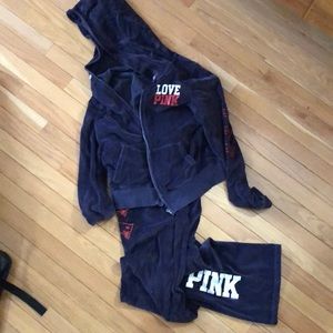 Victoria Secret pink Patriots valor jump suit!